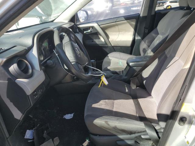 2T3WFREVXFW186684 - 2015 TOYOTA RAV4 XLE SILVER photo 7