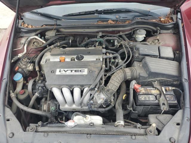 1HGCM56693A080618 - 2003 HONDA ACCORD EX მუქწითელი ფოტო 11