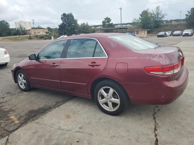 1HGCM56693A080618 - 2003 HONDA ACCORD EX მუქწითელი ფოტო 2