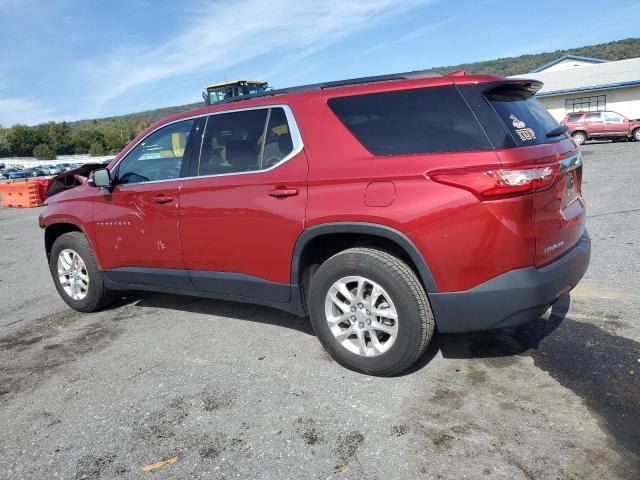 1GNERGKW7KJ239264 - 2019 CHEVROLET TRAVERSE LT Rojo foto 2