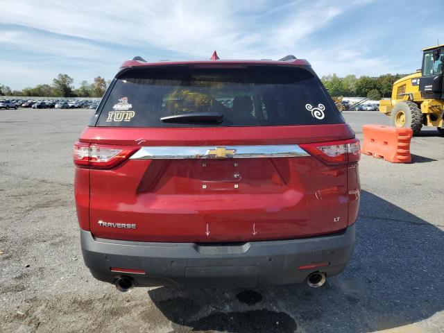 1GNERGKW7KJ239264 - 2019 CHEVROLET TRAVERSE LT Rojo foto 6