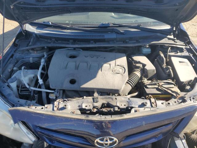 JTDBU4EE2BJ091536 - 2011 TOYOTA COROLLA BASE Синий фото 11