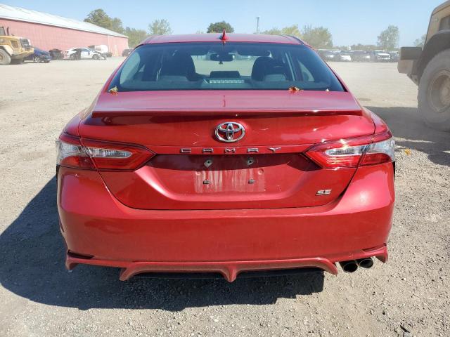 4T1B11HK5KU242145 - 2019 TOYOTA CAMRY L RED photo 6