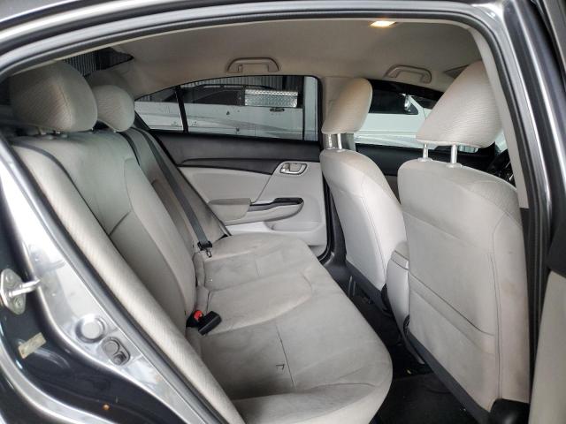 2HGFB2F59DH519537 - 2013 HONDA CIVIC LX GRAY photo 10