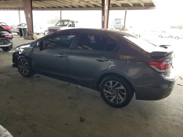 2HGFB2F59DH519537 - 2013 HONDA CIVIC LX GRAY photo 2