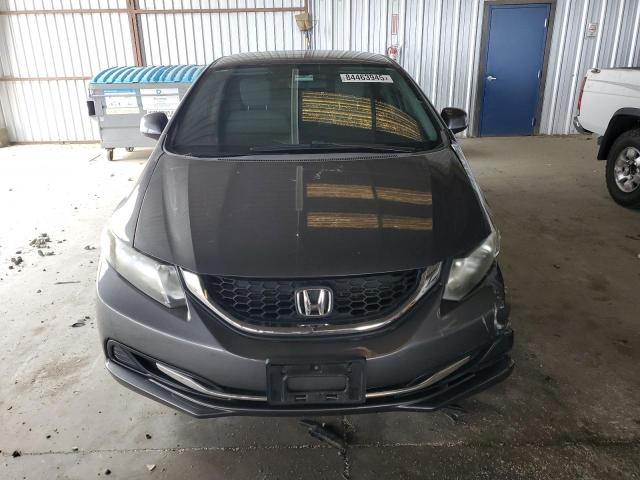 2HGFB2F59DH519537 - 2013 HONDA CIVIC LX GRAY photo 5