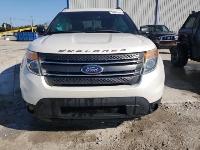 1FM5K8D82FGB58088 - 2015 FORD EXPLORER XLT WHITE photo 5