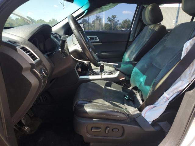 1FM5K8D82FGB58088 - 2015 FORD EXPLORER XLT WHITE photo 7