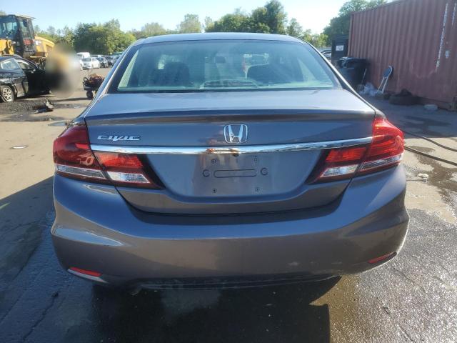 19XFB2F53FE233177 - 2015 HONDA CIVIC LX GRAY photo 6