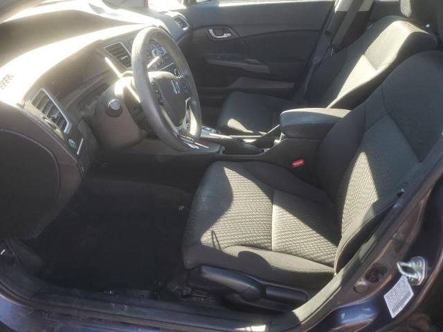 19XFB2F53FE233177 - 2015 HONDA CIVIC LX GRAY photo 7