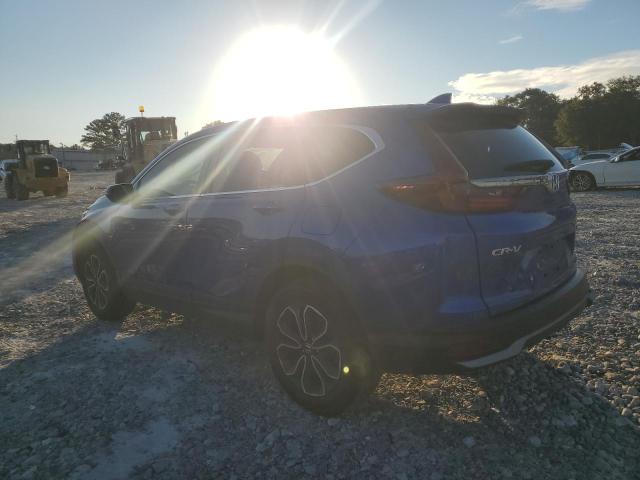 7FARW2H55LE010566 - 2020 HONDA CR-V EX Синий фото 2
