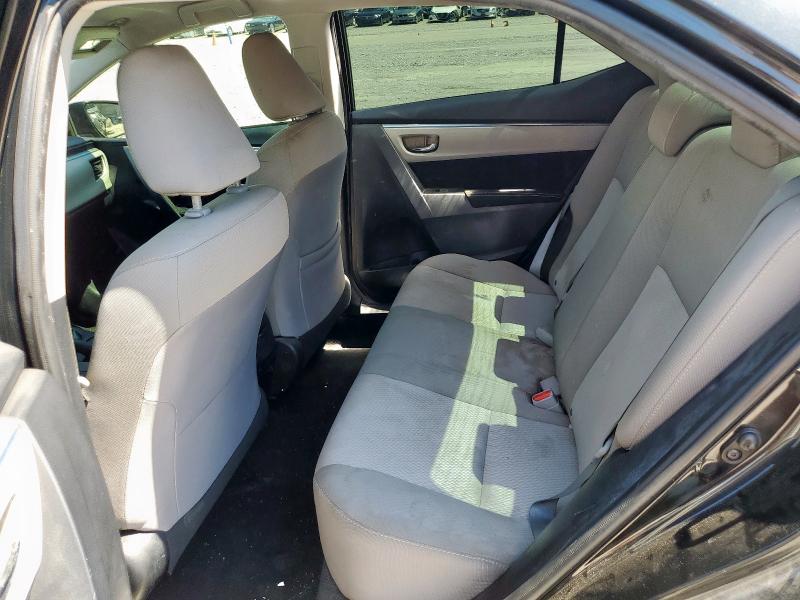 2T1BURHE5EC132735 - 2014 TOYOTA COROLLA L BLACK photo 10