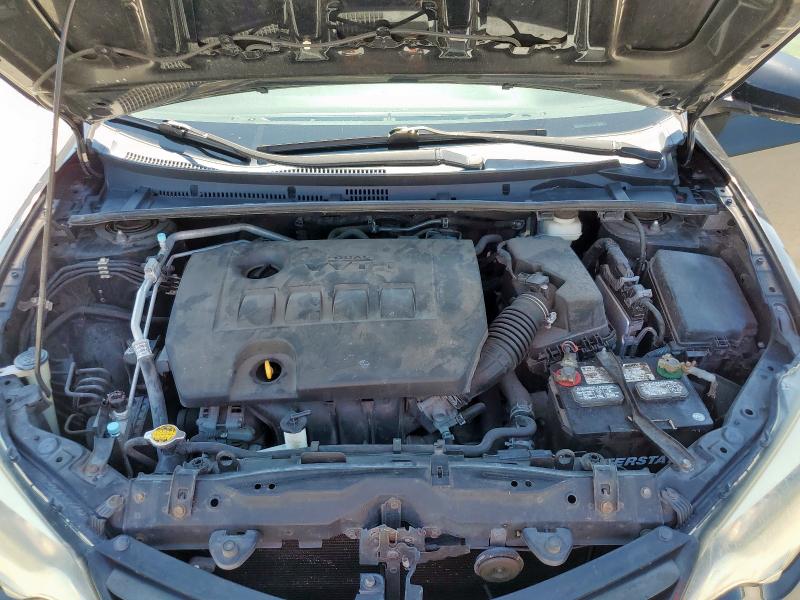 2T1BURHE5EC132735 - 2014 TOYOTA COROLLA L BLACK photo 11