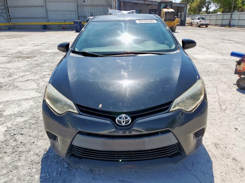 2T1BURHE5EC132735 - 2014 TOYOTA COROLLA L BLACK photo 5