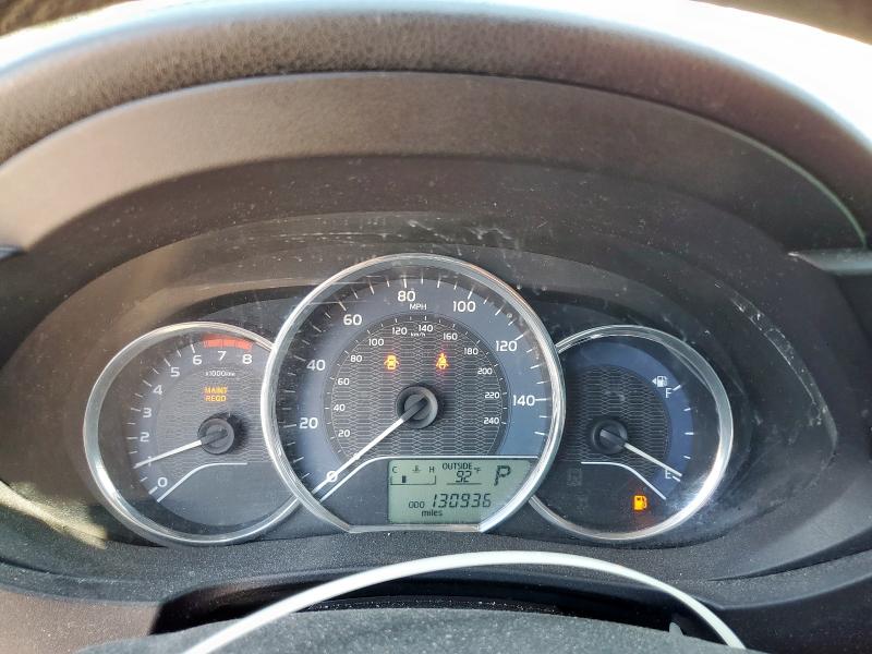 2T1BURHE5EC132735 - 2014 TOYOTA COROLLA L BLACK photo 9