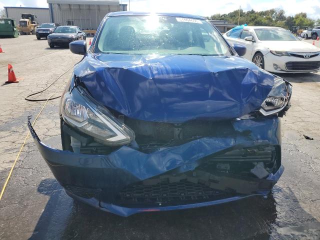 3N1AB7AP9JY345928 - 2018 NISSAN SENTRA S BLUE photo 5