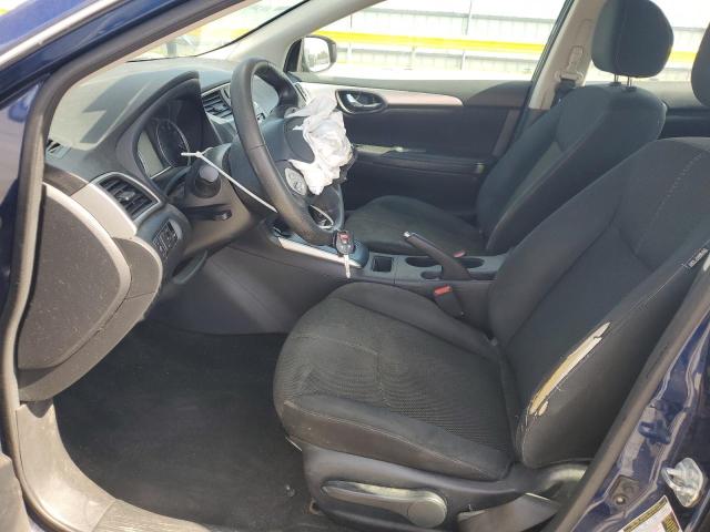 3N1AB7AP9JY345928 - 2018 NISSAN SENTRA S BLUE photo 7