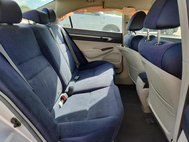 JHMFA36208S014027 - 2008 HONDA CIVIC HYBRID SILVER photo 10