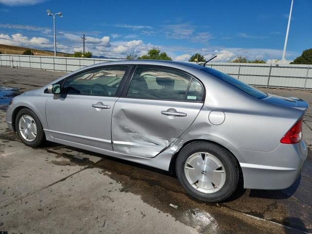 JHMFA36208S014027 - 2008 HONDA CIVIC HYBRID SILVER photo 2