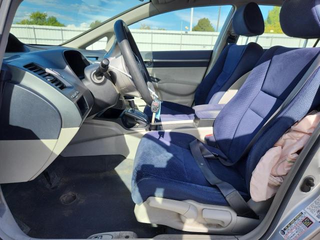 JHMFA36208S014027 - 2008 HONDA CIVIC HYBRID SILVER photo 7