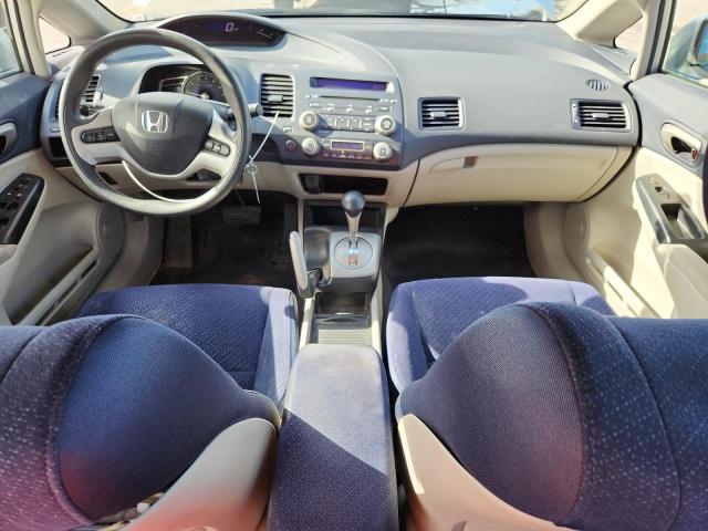 JHMFA36208S014027 - 2008 HONDA CIVIC HYBRID SILVER photo 8