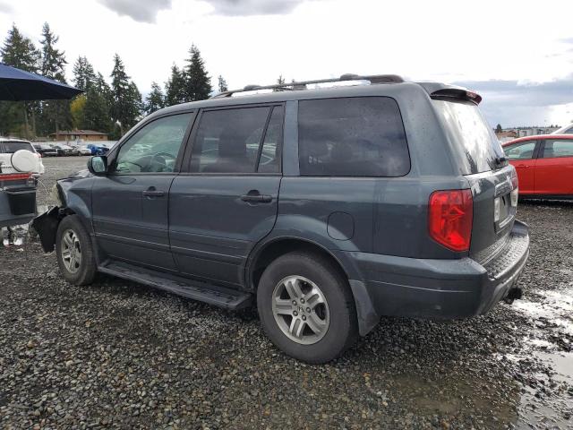 2HKYF18423H618233 - 2003 HONDA PILOT EX GRAY photo 2