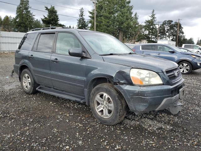 2HKYF18423H618233 - 2003 HONDA PILOT EX GRAY photo 4