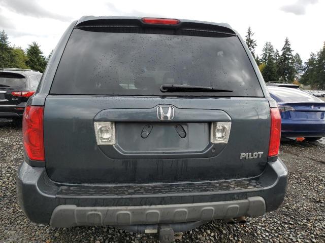 2HKYF18423H618233 - 2003 HONDA PILOT EX GRAY photo 6