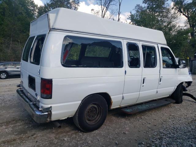 1FTNE14W28DA65402 - 2008 FORD ECONOLINE E150 VAN WHITE photo 3