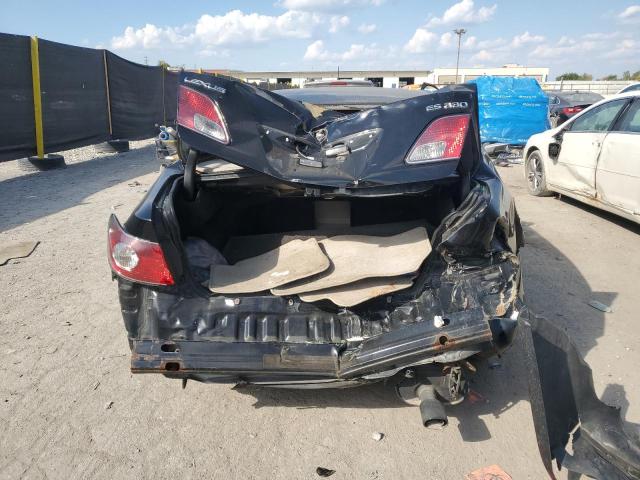 JTHBA30G745018779 - 2004 LEXUS ES 330 BLACK photo 6