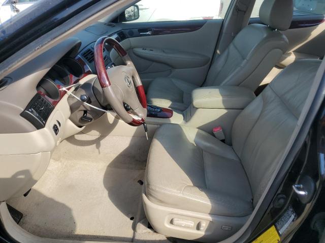 JTHBA30G745018779 - 2004 LEXUS ES 330 BLACK photo 7