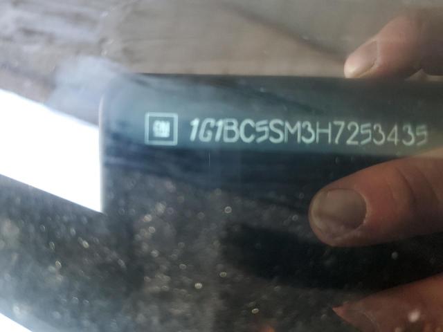 1G1BC5SM3H7253435 - 2017 CHEVROLET CRUZE LS ვერცხლისფერი ფოტო 12