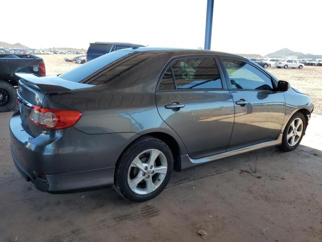 2T1BU4EE5CC815135 - 2012 TOYOTA COROLLA BASE Գրաֆիտ լուսանկար 3