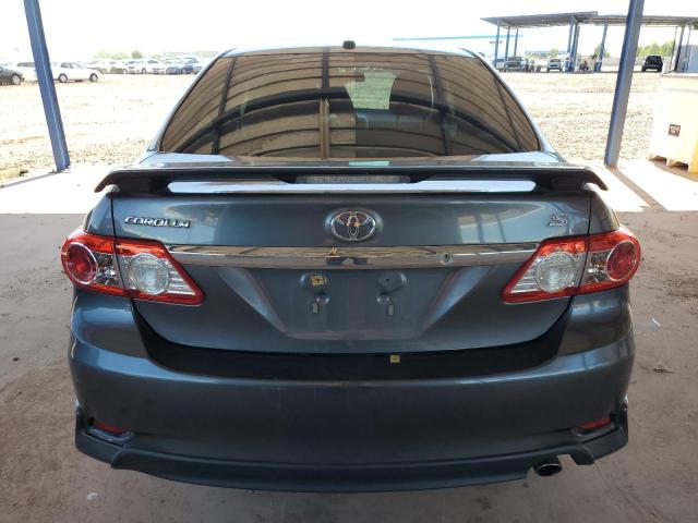 2T1BU4EE5CC815135 - 2012 TOYOTA COROLLA BASE Գրաֆիտ լուսանկար 6