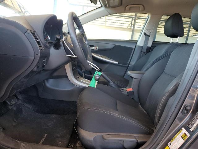 2T1BU4EE5CC815135 - 2012 TOYOTA COROLLA BASE Գրաֆիտ լուսանկար 7