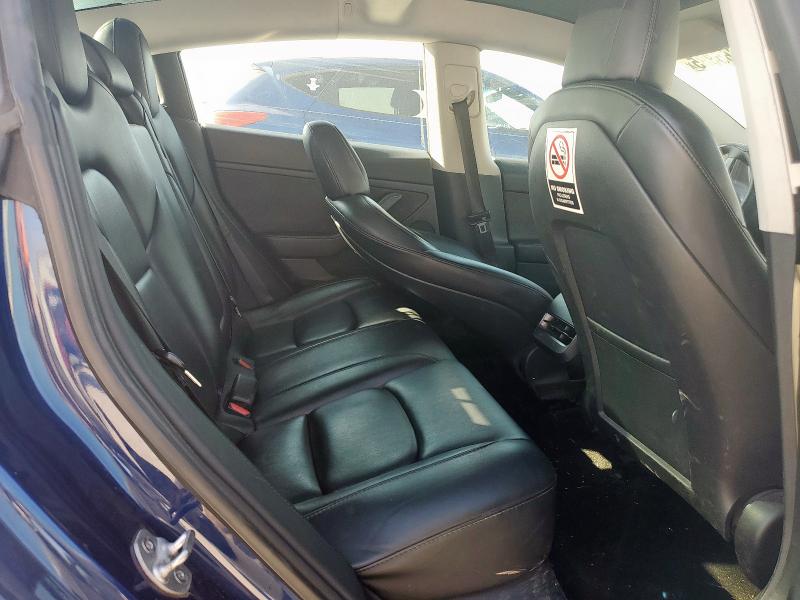 5YJ3E1EB2NF188477 - 2022 TESLA MODEL 3 Bleu photo 10