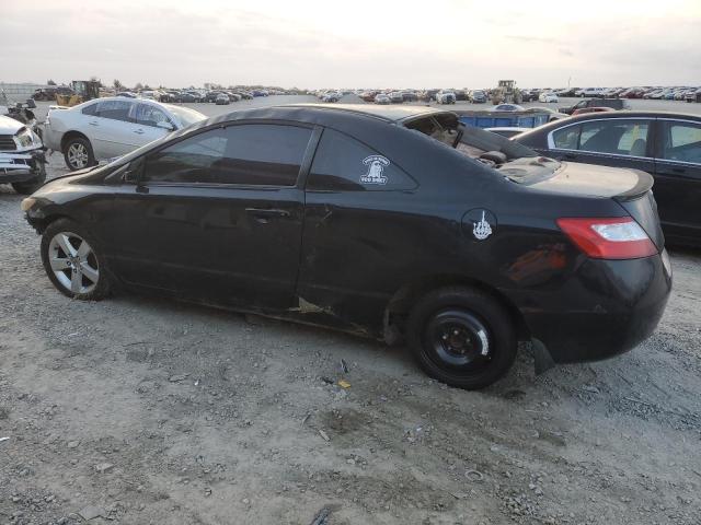 2HGFG128X8H550782 - 2008 HONDA CIVIC EX BLACK photo 2