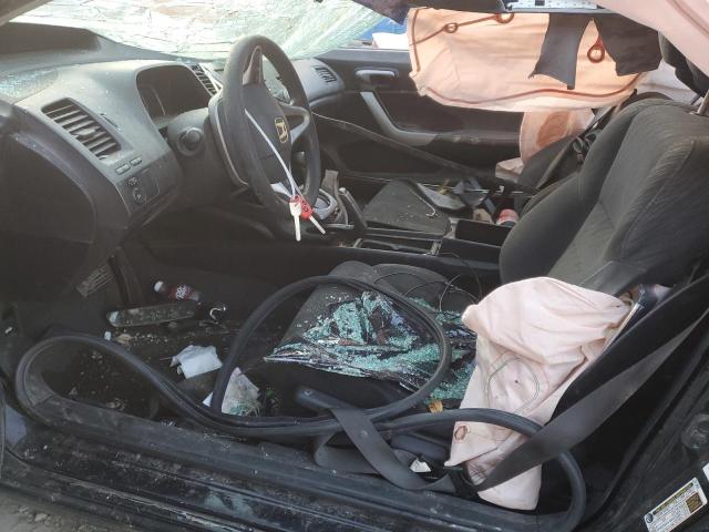 2HGFG128X8H550782 - 2008 HONDA CIVIC EX BLACK photo 7
