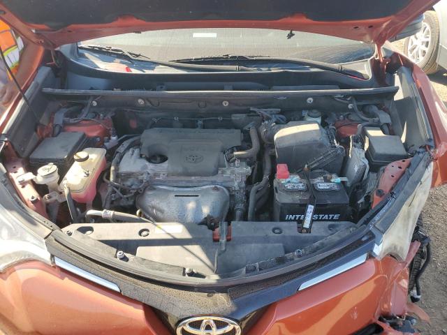 2T3BFREV6GW447941 - 2016 TOYOTA RAV4 LE ORANGE photo 11