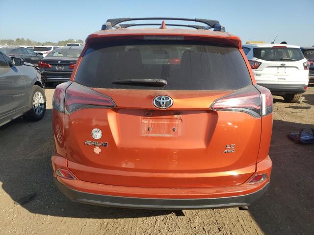 2T3BFREV6GW447941 - 2016 TOYOTA RAV4 LE ORANGE photo 6