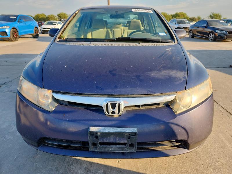 1HGFA16846L096198 - 2006 HONDA CIVIC EX BLUE photo 5