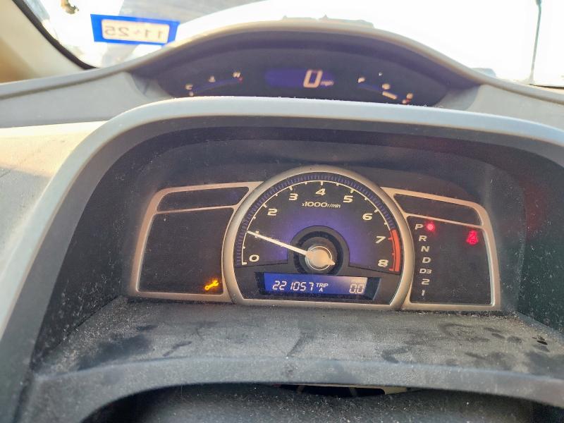 1HGFA16846L096198 - 2006 HONDA CIVIC EX BLUE photo 9