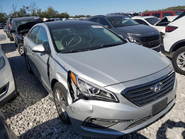 5NPE34AF1FH155370 - 2015 HYUNDAI SONATA SPORT SILVER photo 4