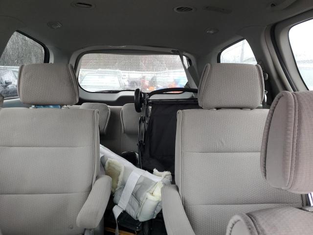 5N1BV28U78N114830 - 2008 NISSAN QUEST S BLUE photo 10