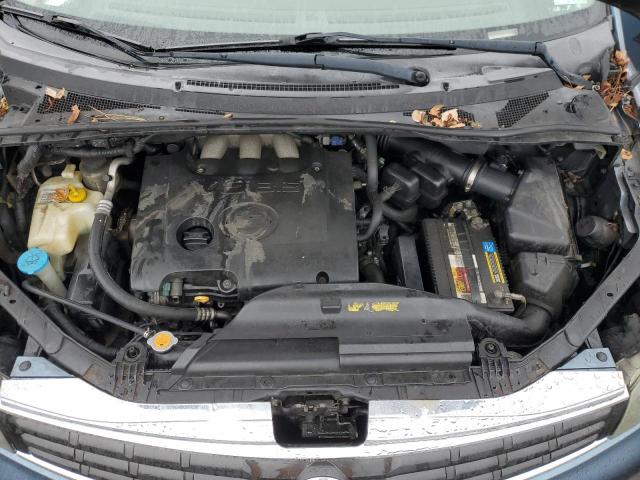 5N1BV28U78N114830 - 2008 NISSAN QUEST S BLUE photo 12