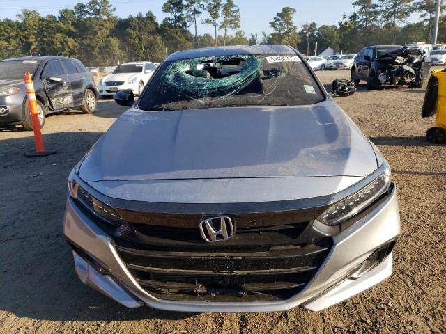 1HGCV1F30NA079226 - 2022 HONDA ACCORD SPORT 灰色 照片 5