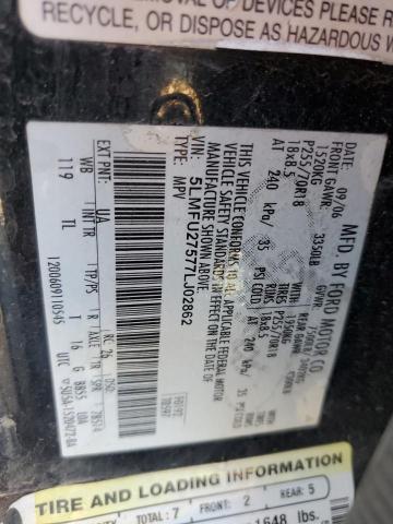 5LMFU27577LJ02862 - 2007 LINCOLN NAVIGATOR შავი ფოტო 14