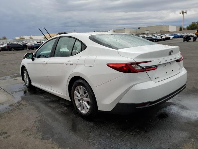 4T1DAACK1SU137909 - 2025 TOYOTA CAMRY XSE WHITE photo 2
