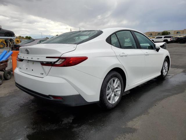 4T1DAACK1SU137909 - 2025 TOYOTA CAMRY XSE WHITE photo 3