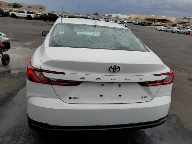 4T1DAACK1SU137909 - 2025 TOYOTA CAMRY XSE WHITE photo 6